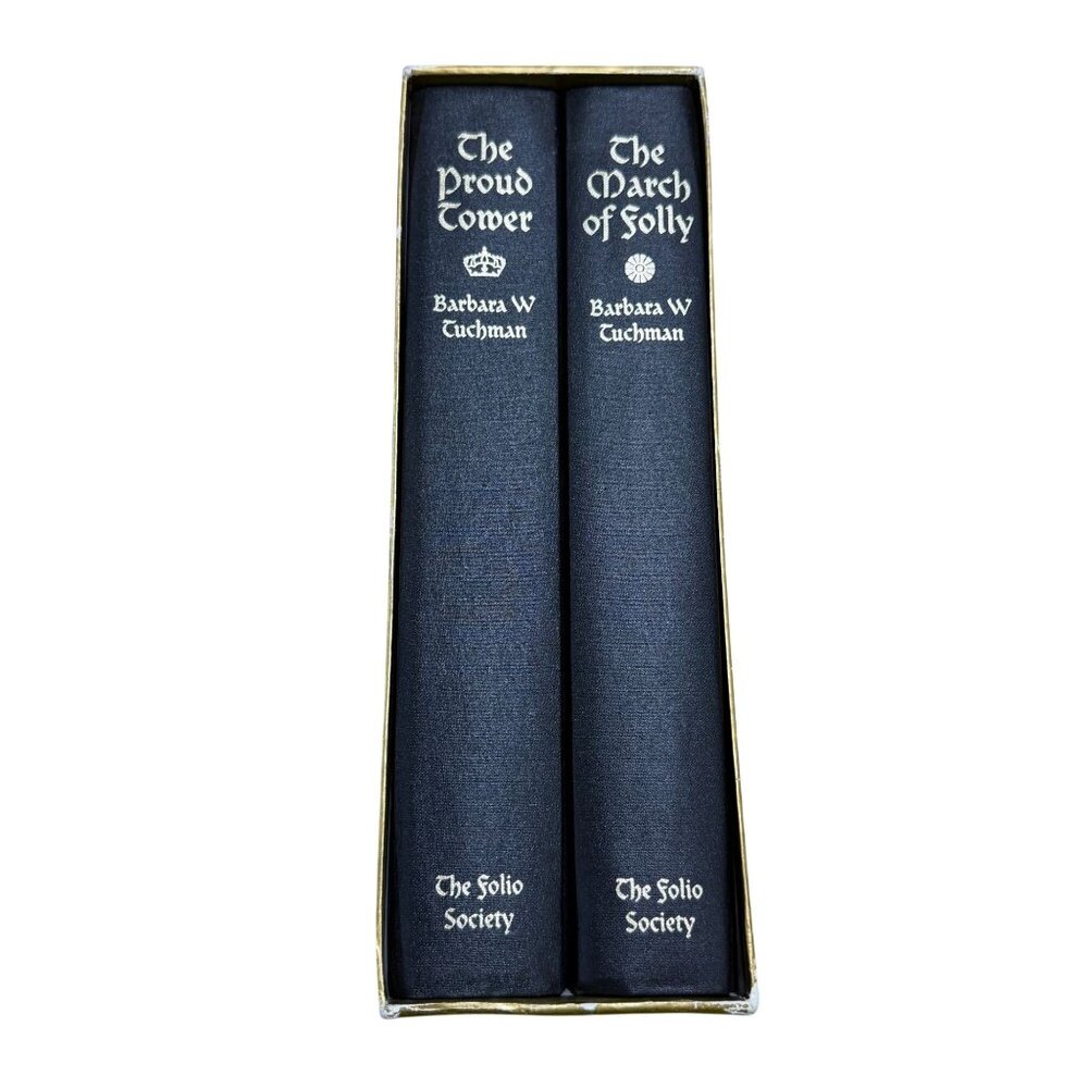 The Mirror of the Past Barbara Tuchman Folio Society Proud Tower March of Folly